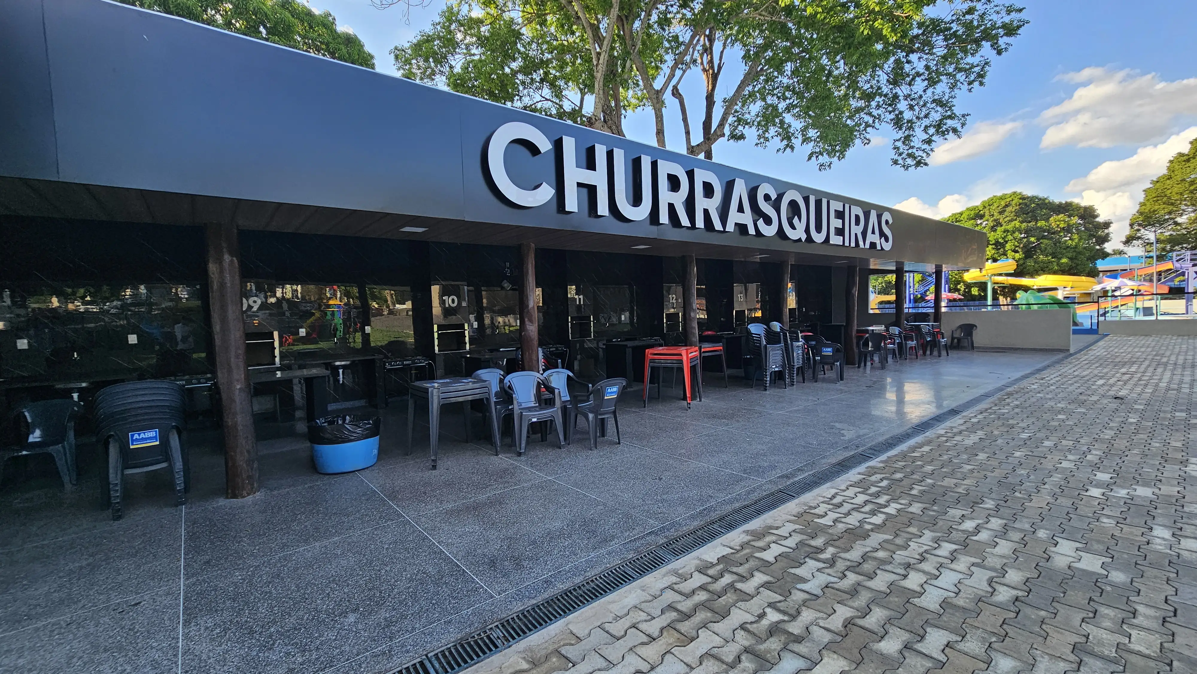 Área de Churrasco do Clube